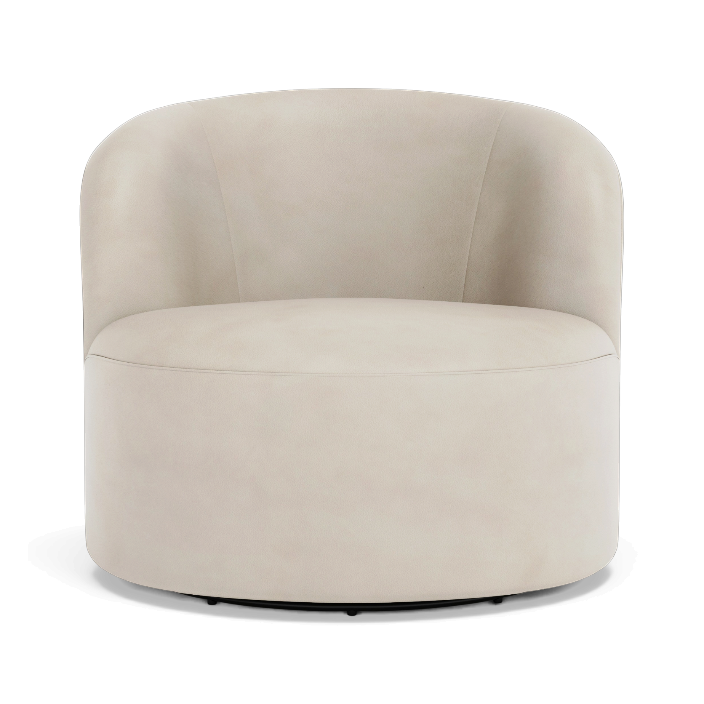 Picture of Elle Leather Swivel Chair - SO