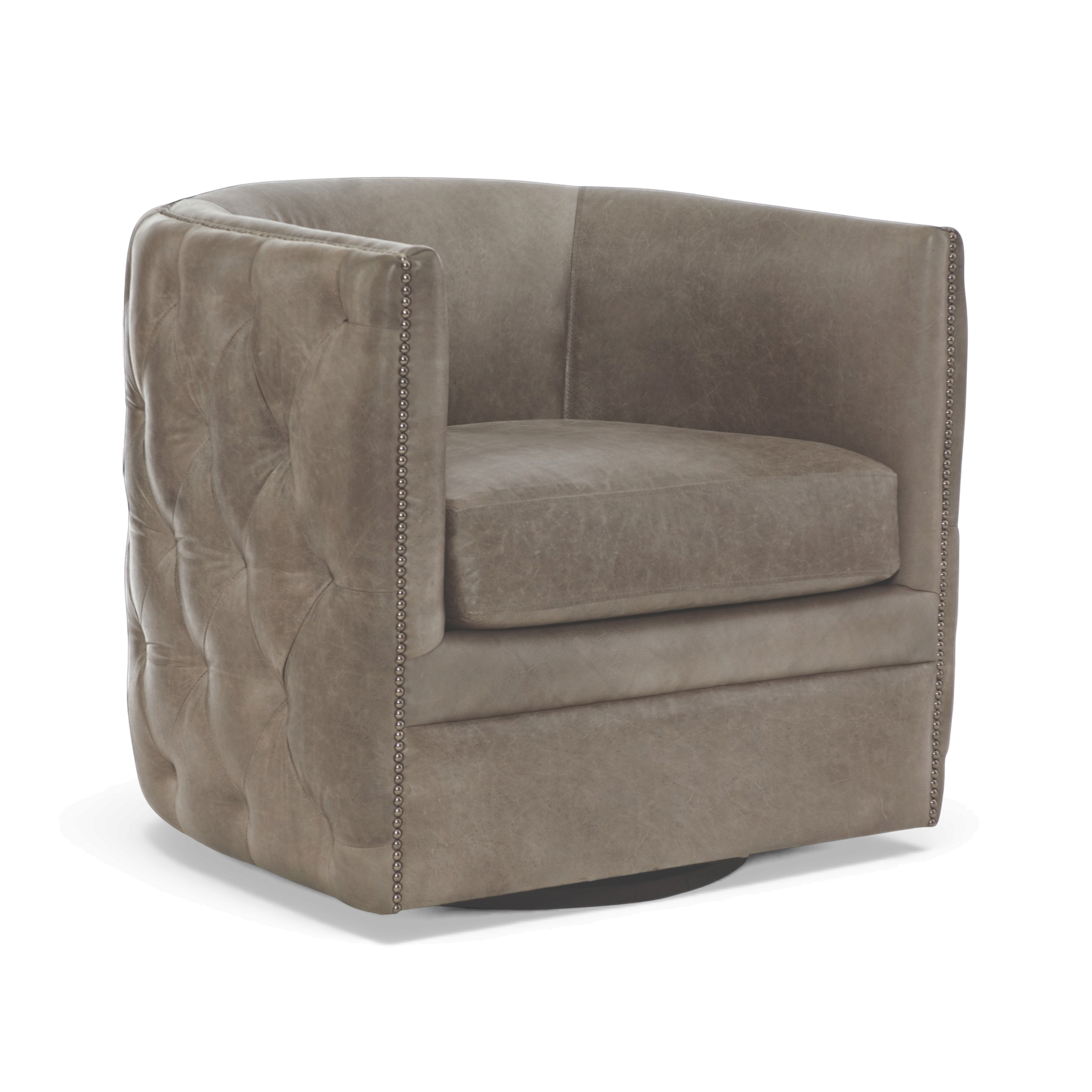 Picture of Palazzo Leather Swivel Chair
