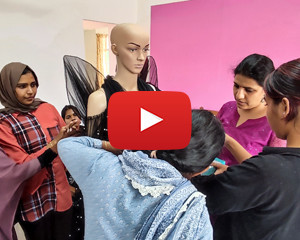 Mannequin Draping by team Creative Women Mannequin Draping by team Creative Women