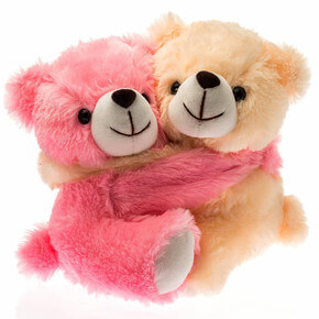 Teddy Bear hugging each other Teddy Bear hugging each other