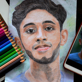 Personalised Portrait as a Birthday Gift Personalised Portrait as a Birthday Gift