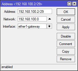 Configuração de IP