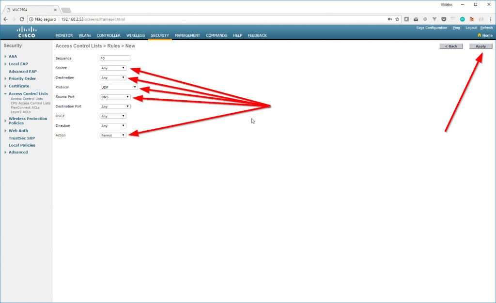 Access Control Lists DNS