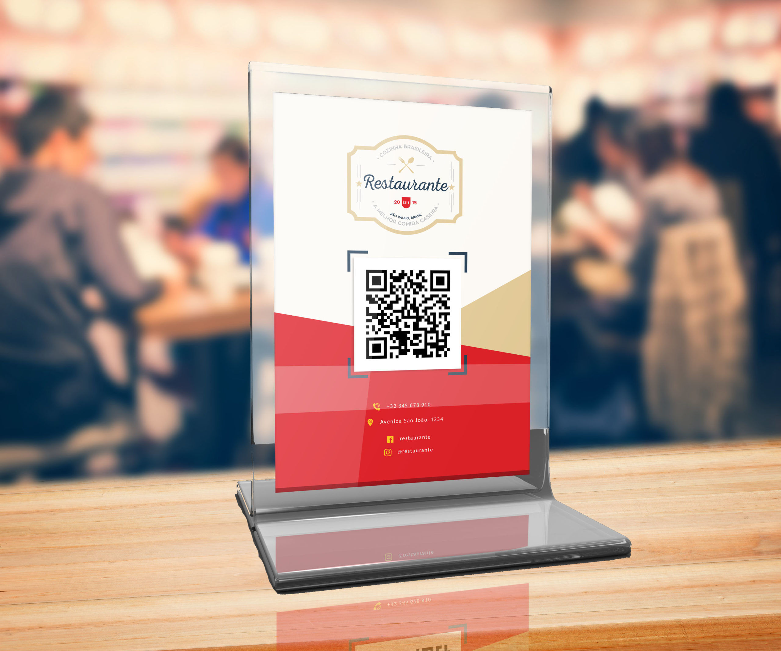 menú digital código qr