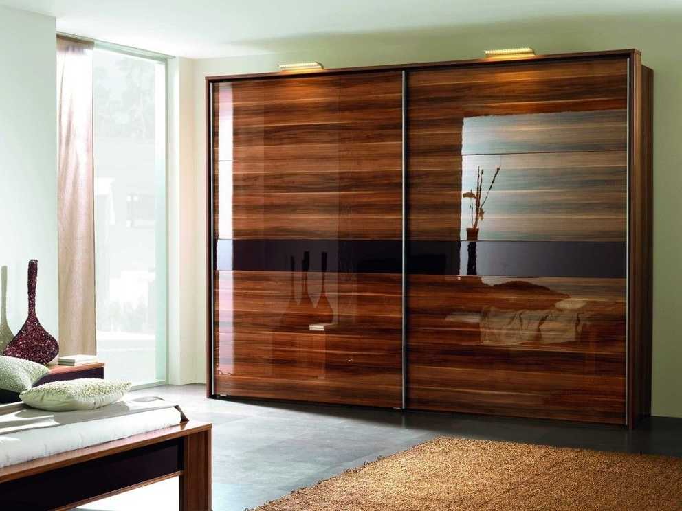 Featured Image of Dark Wood Wardrobes With Sliding Doors