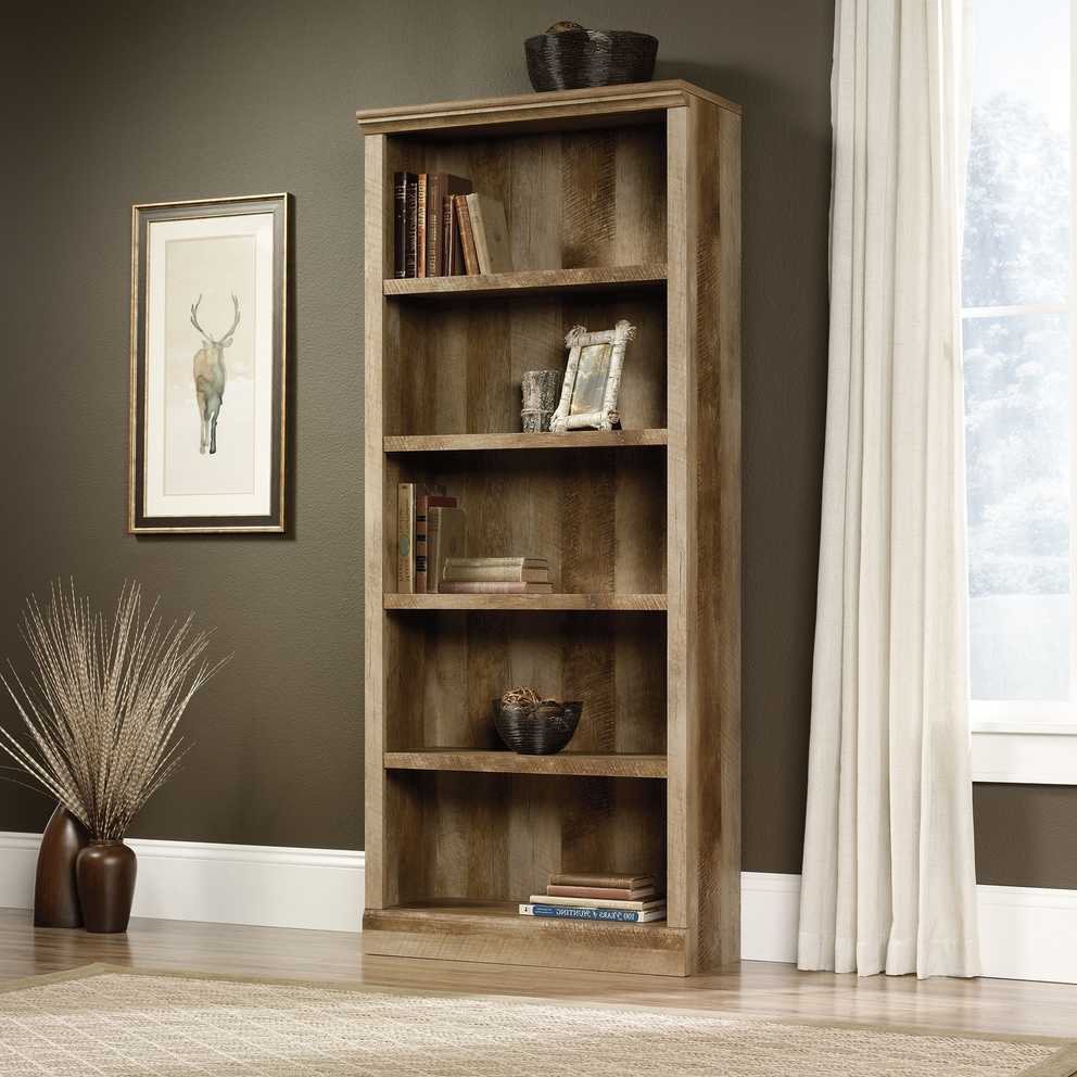 Photo Gallery of Carson 5 Shelf Bookcases (Showing 8 of 15 Photos)