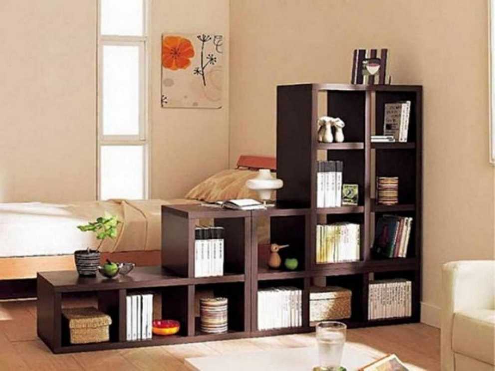 Image Gallery Of Room Divider Bookcases View 11 Of 15 Photos 