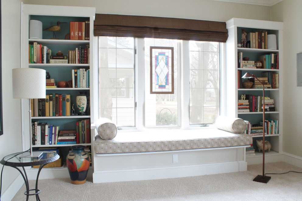 Showing Gallery of Under Window Bookcases (View 7 of 15 Photos)