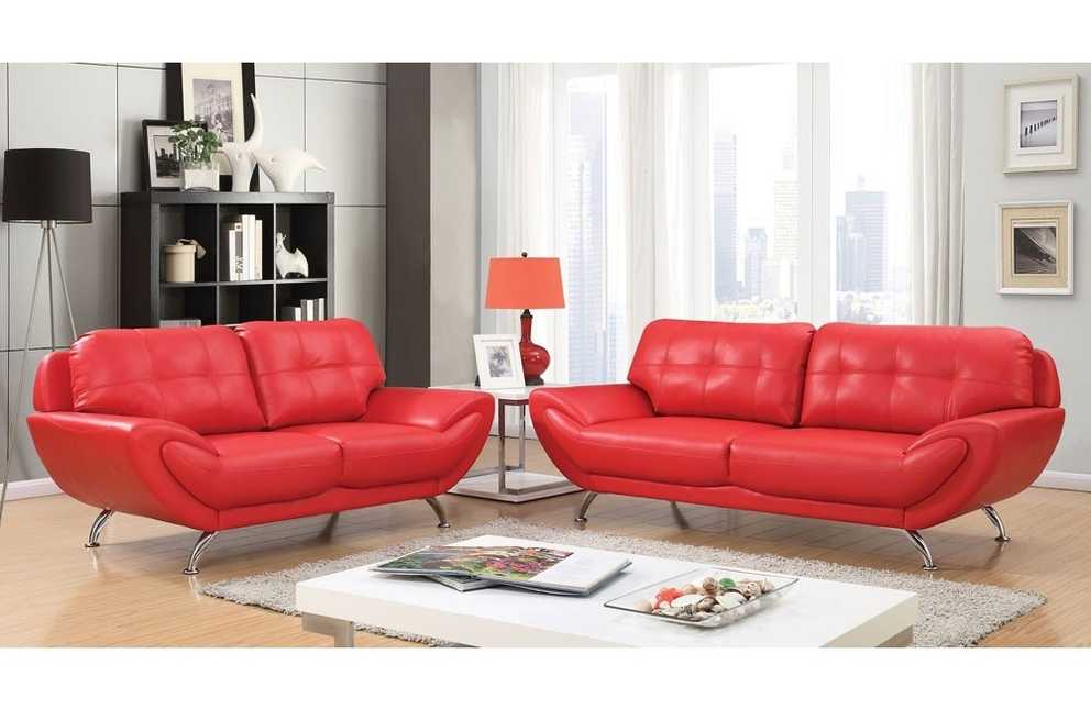 Best 10+ of Red Leather Sofas