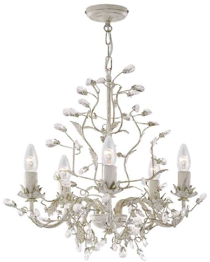 Featured Image of Cream Gold Chandelier