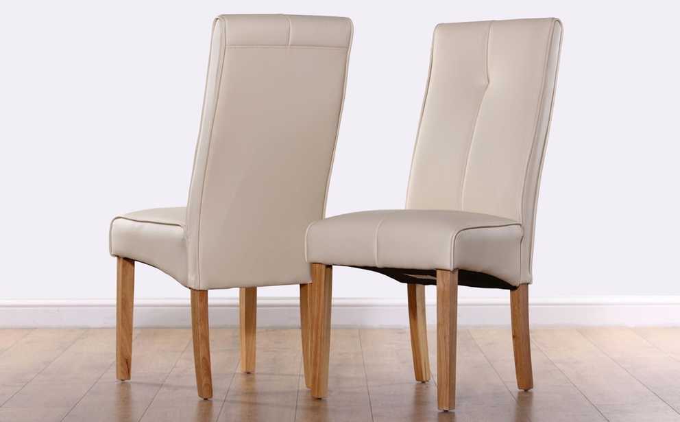20 Best Collection of Ivory Leather Dining Chairs