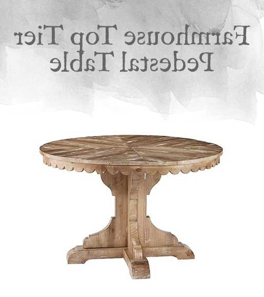 Explore Photos of Magnolia Home Top Tier Round Dining Tables (Showing