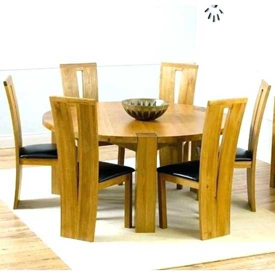Showing Photos of 6 Seat Round Dining Tables (View 8 of 20 Photos)