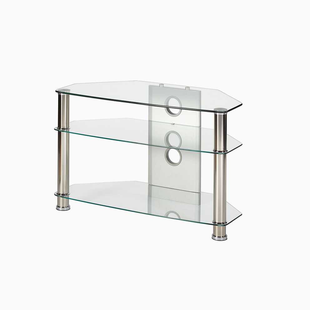 20 Best Collection of Clear Glass Tv Stand