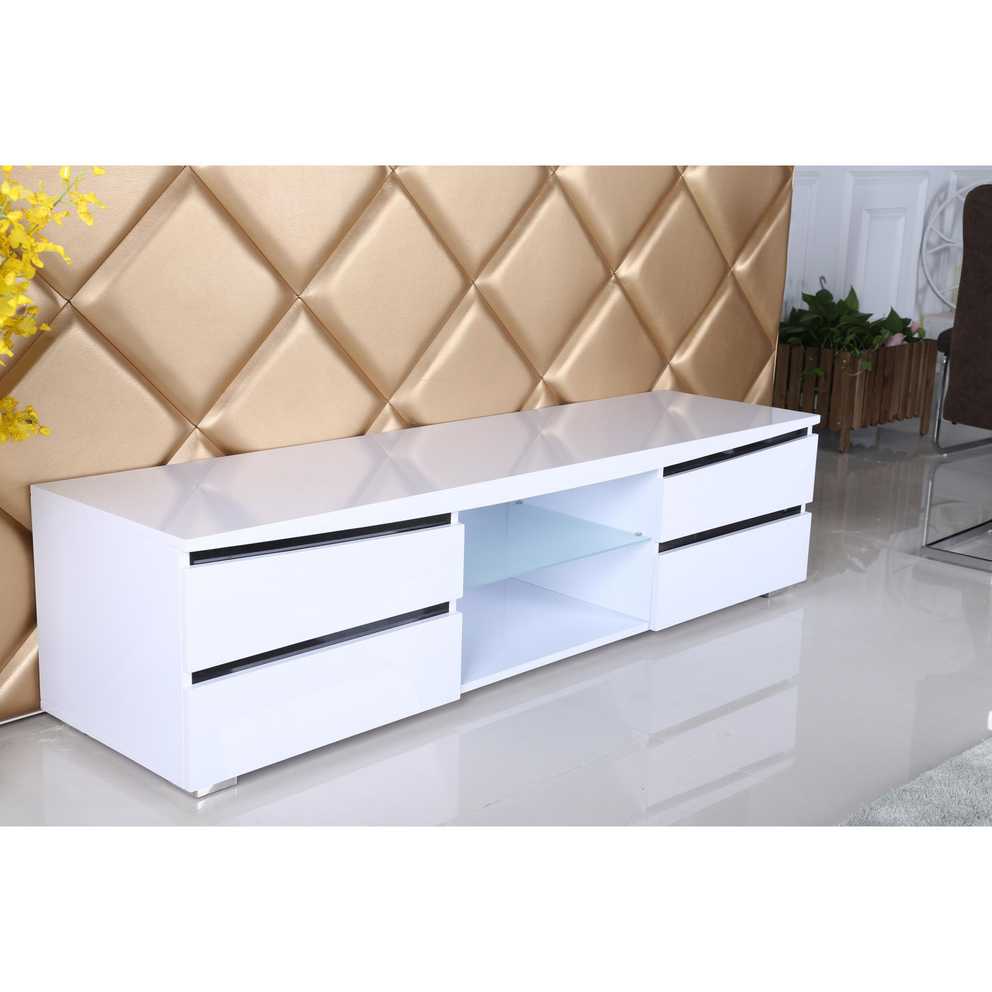 Photos of White Gloss Corner Tv Stands (Showing 15 of 20 Photos)