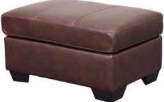 Top 10 of Brown Leather Ottomans