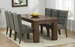 Dark Solid Wood Dining Tables