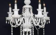 White and Crystal Chandeliers