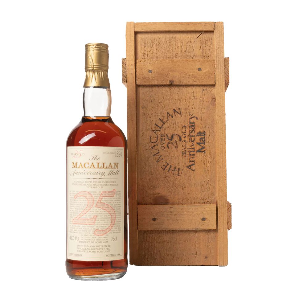 [麥卡倫Macallan25年圓瓶舊版1971年]