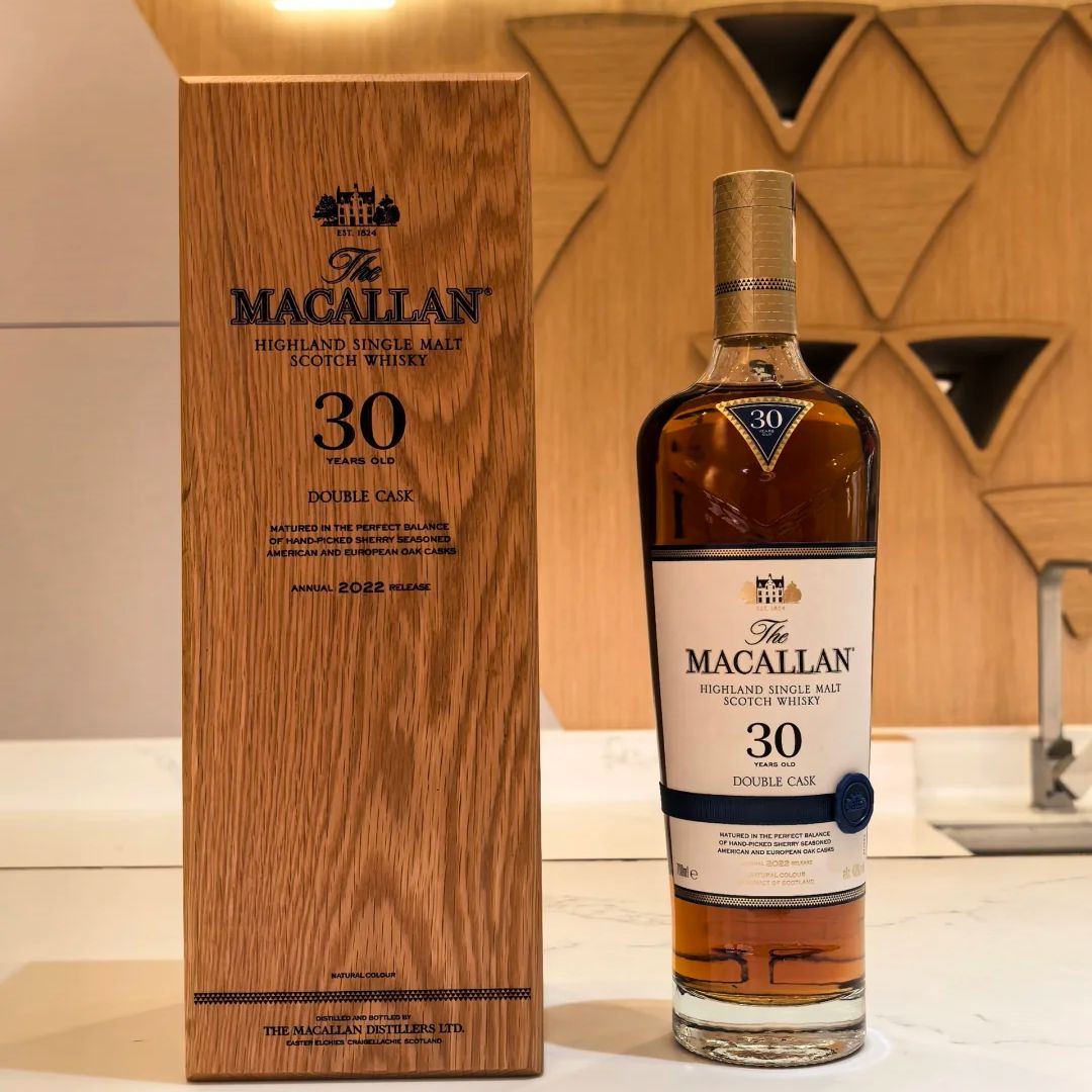 麥卡倫30年原裝木盒