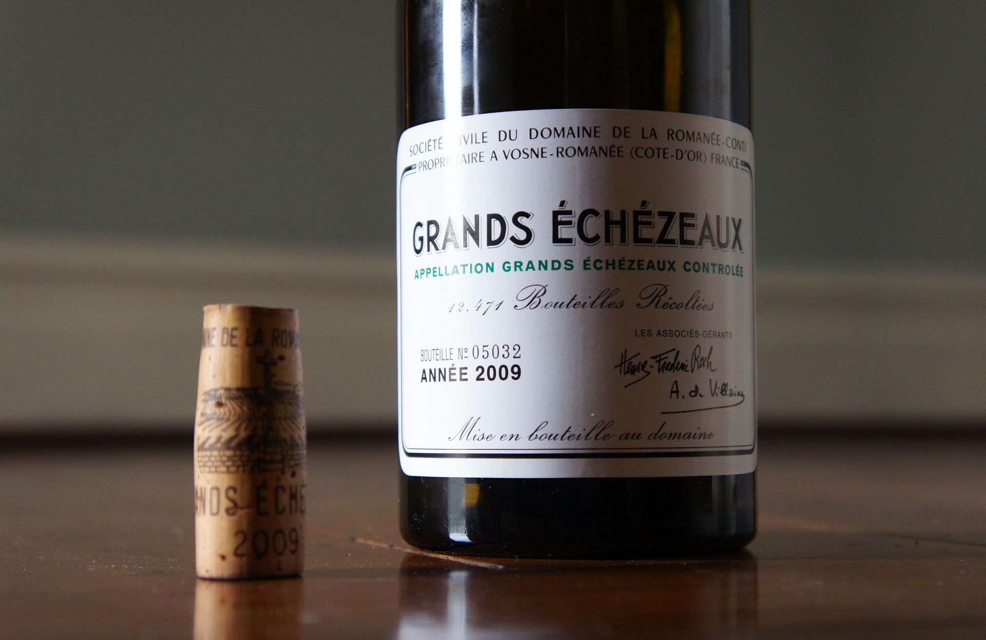 DRC Grands Echezeaux 紅酒背景