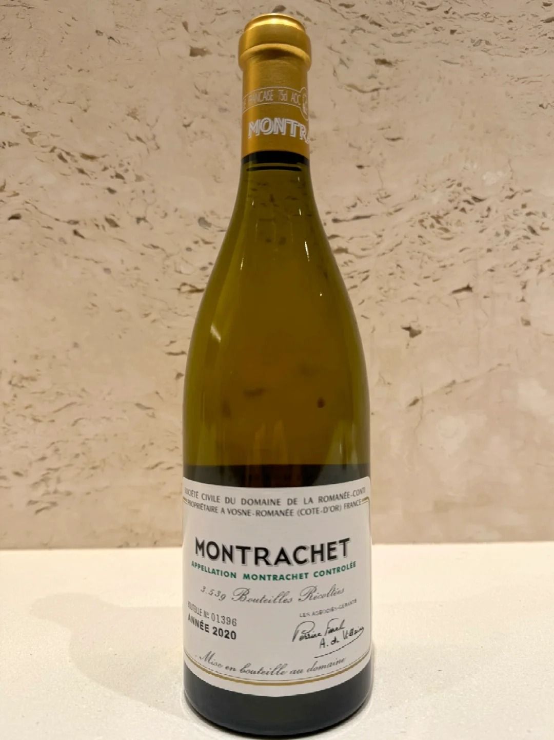 DRC Montrachet 2020 實物回收