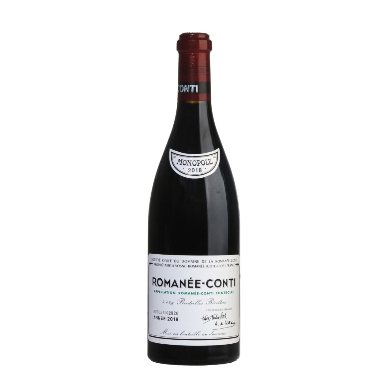 Romanee-Conti 2018
