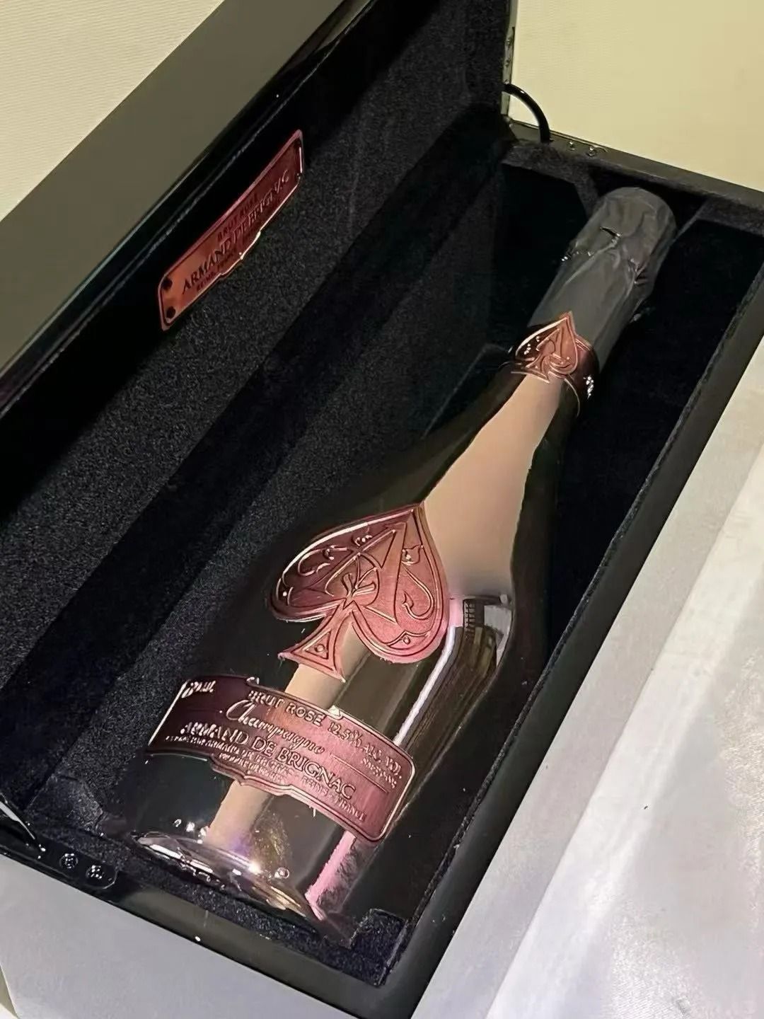 黑桃A粉金版回收實例