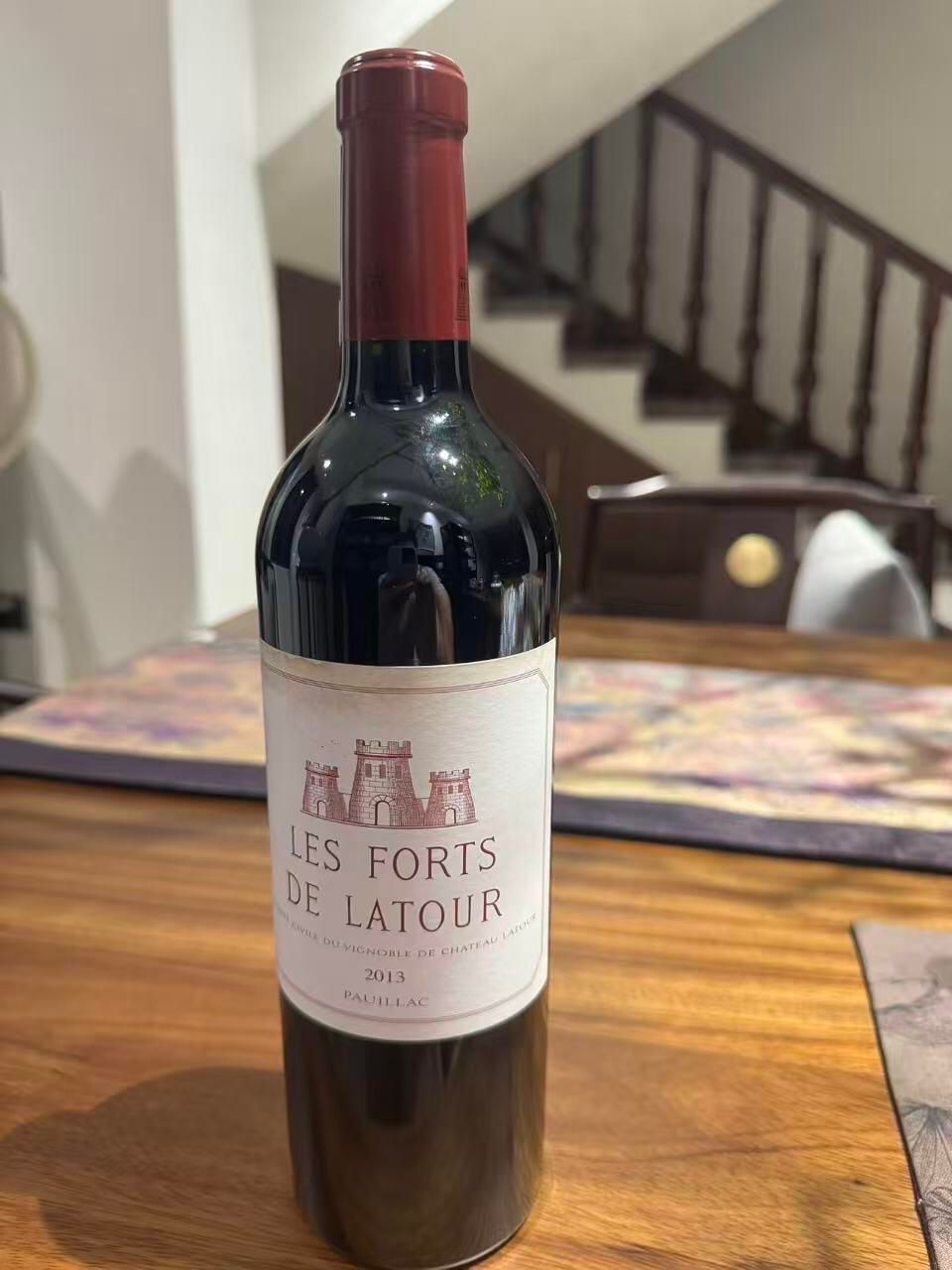 波爾多副牌酒液位酒標封膜原木箱防偽標籤回收鑑定圖