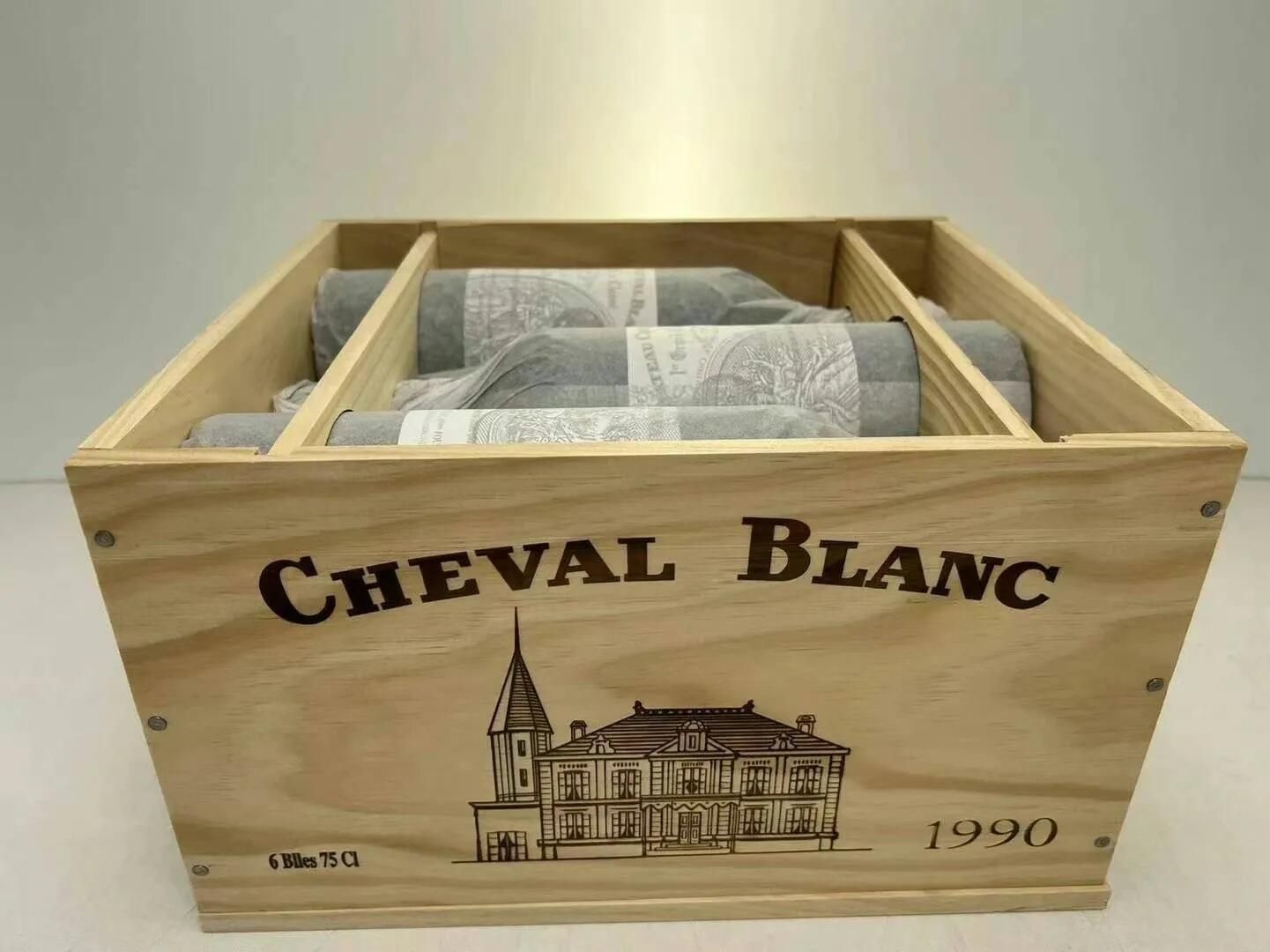 Cheval Blanc 白馬酒莊液位酒標封帽瓶底 OWC 與來源回收鑑定清單