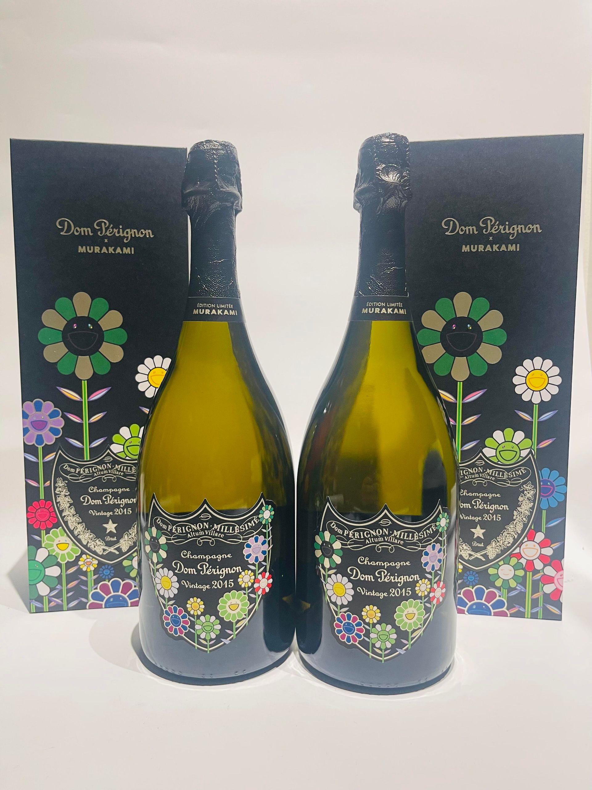 Dom Pérignon 村上隆聯名版香港出售前拍照清單示意