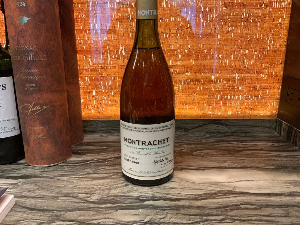 DRC Montrachet 特級園白葡萄酒瓶