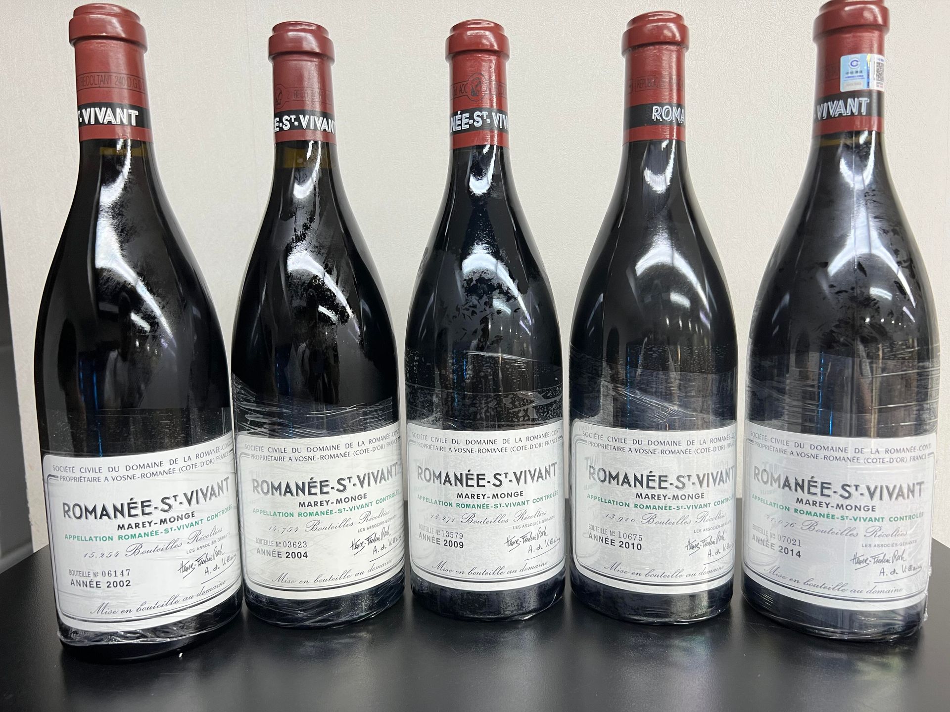 Romanée-Saint-Vivant 的 Marey-Monge 酒標歷史與 1966、1988、1993 年資料對照