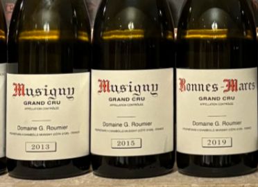 Georges Roumier Musigny 0.0996公頃與Bonnes-Mares 1.3919公頃稀缺度比較圖