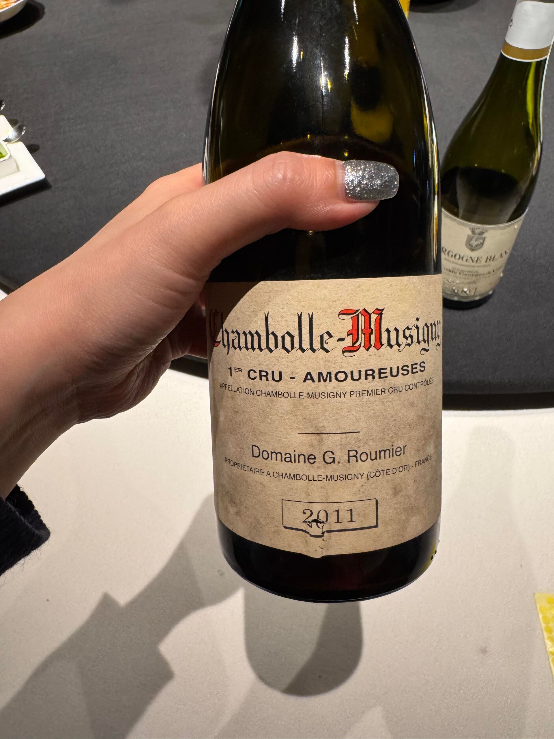 Georges Roumier 酒標封膜酒位與來源估值檢查圖