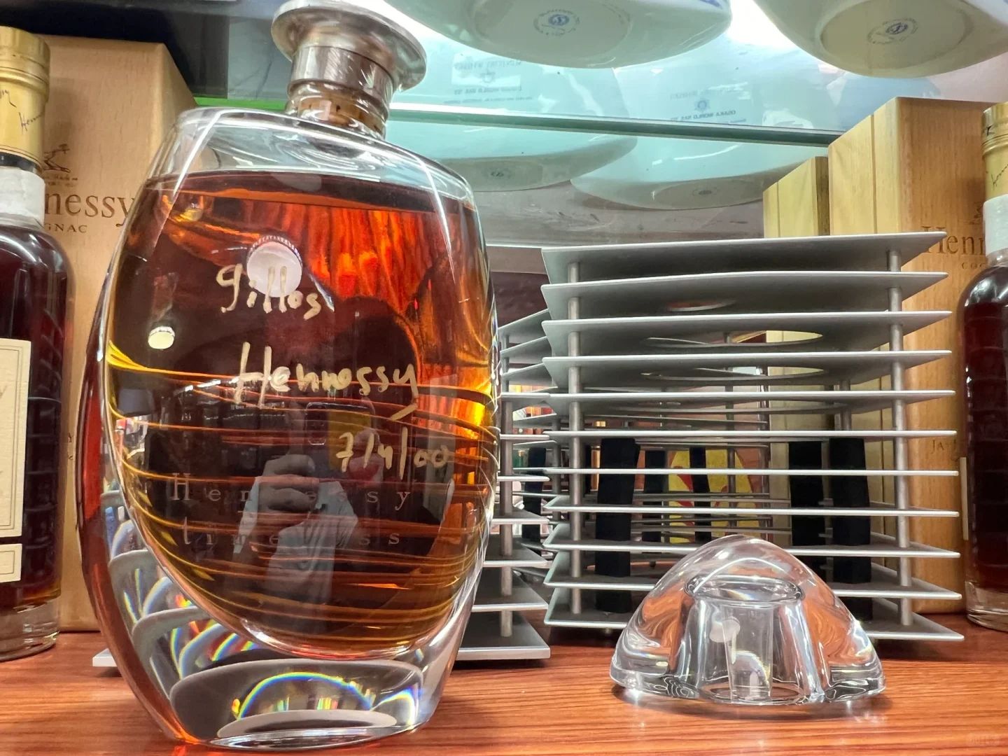 Hennessy Ellipse Baccarat 橢圓水晶樽全套盒證回收估價