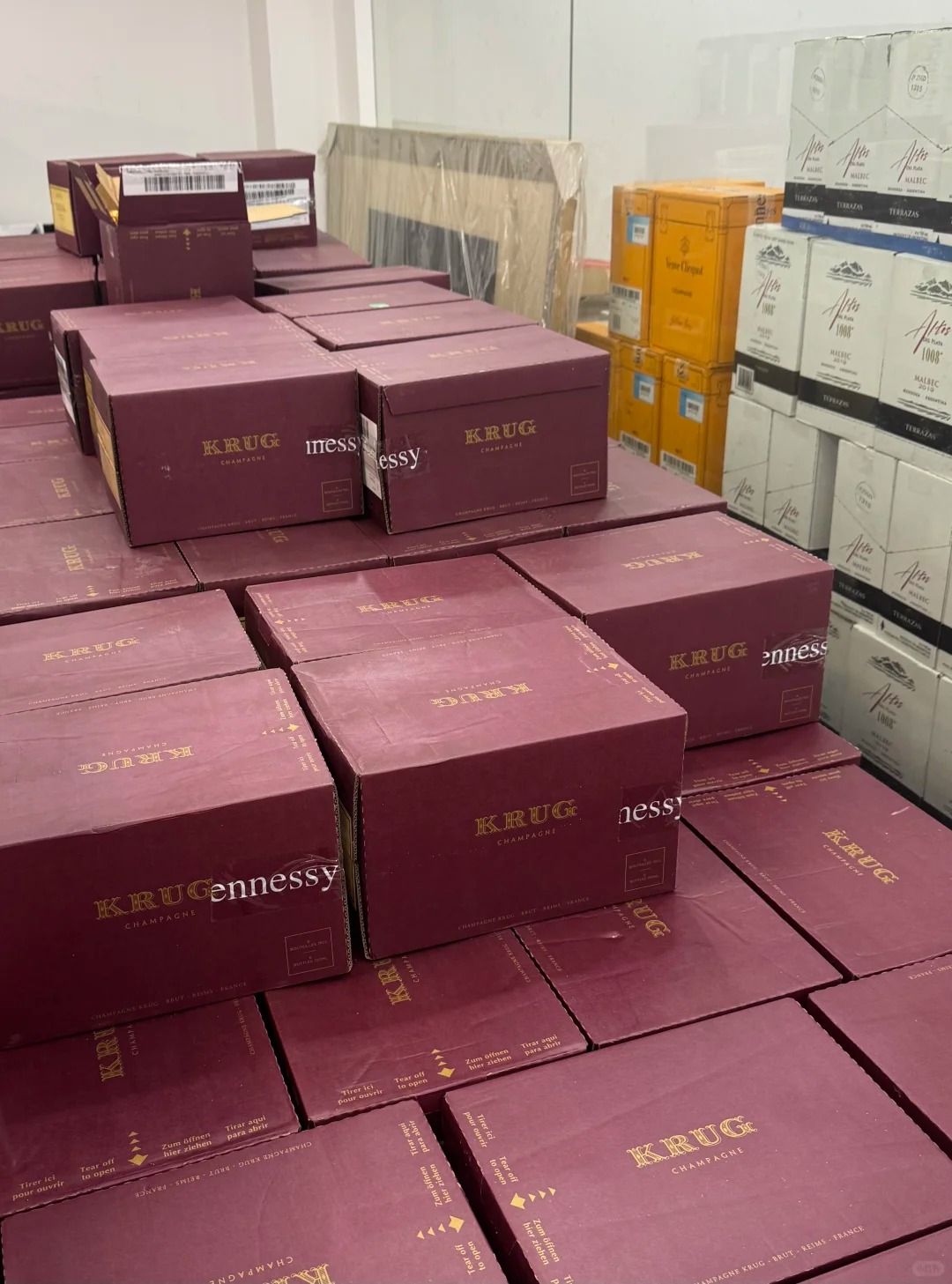 Krug Grande Cuvée 多箱