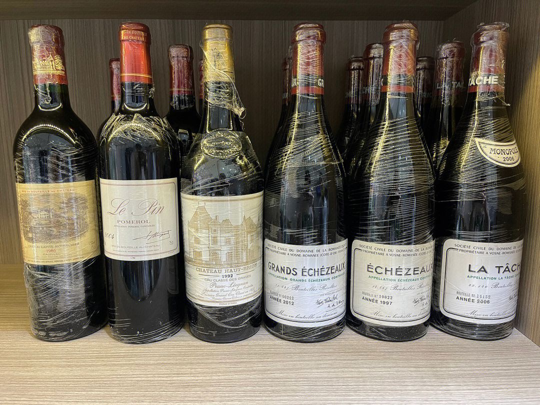 名酒液位封口酒標瓶底原箱與配件實物鑑定清單