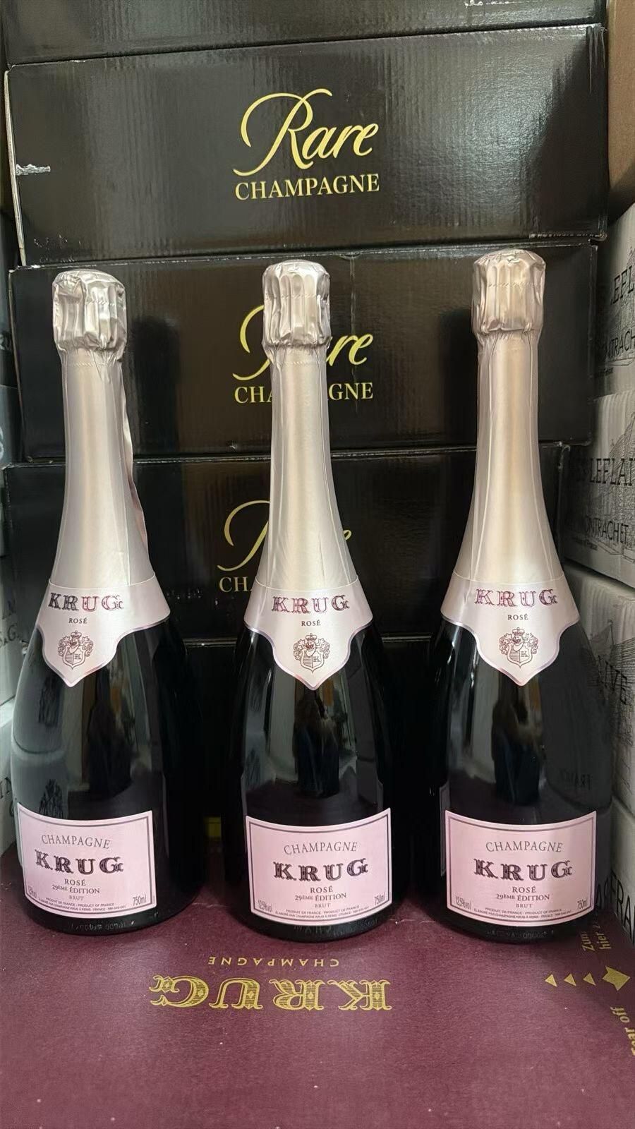 Dom Pérignon Rosé、Cristal Rosé 與 Krug Rosé 版本和公開價格比較