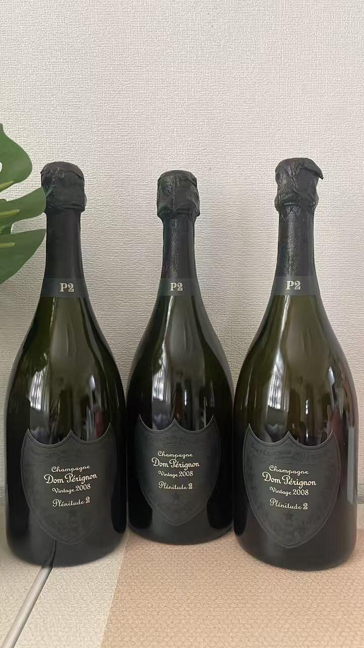 2008 年份 Dom Pérignon Krug Salon Cristal 香檳橫向組合回收策略示意圖