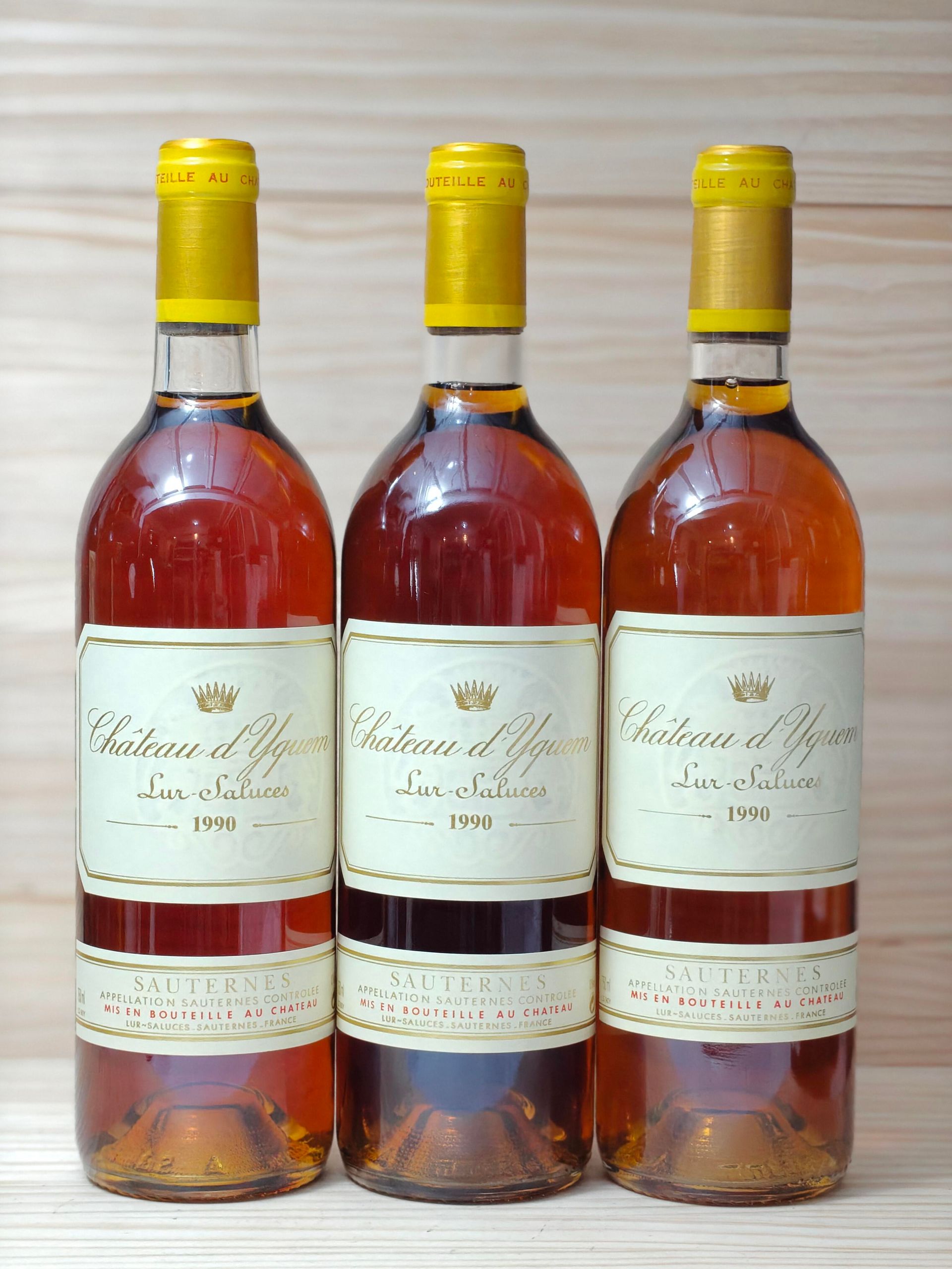 Yquem 滴金堡 1988 1989 1990 貴腐甜酒香港回收估價封面圖