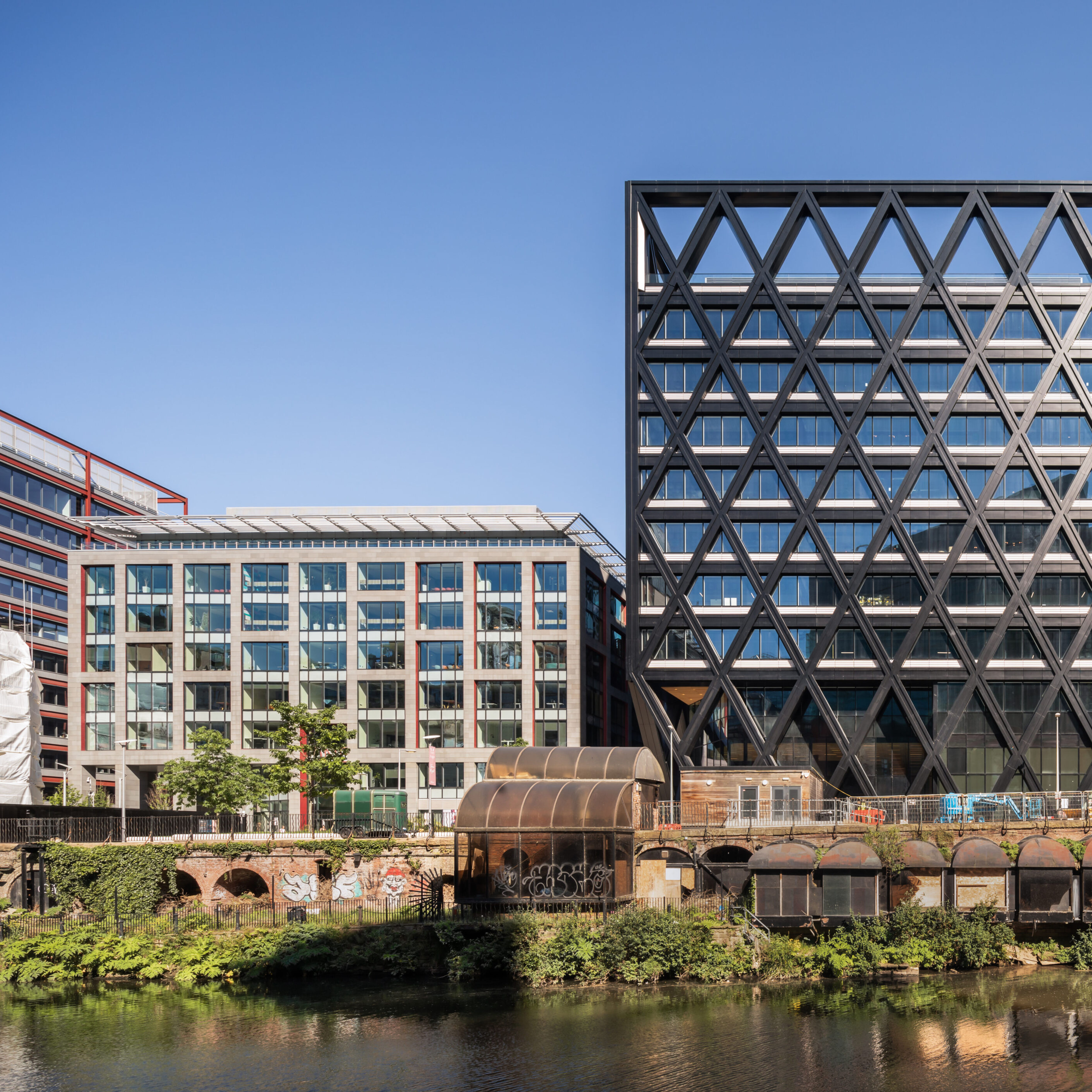 Façade engineering design for glazed building envelope and exterior system