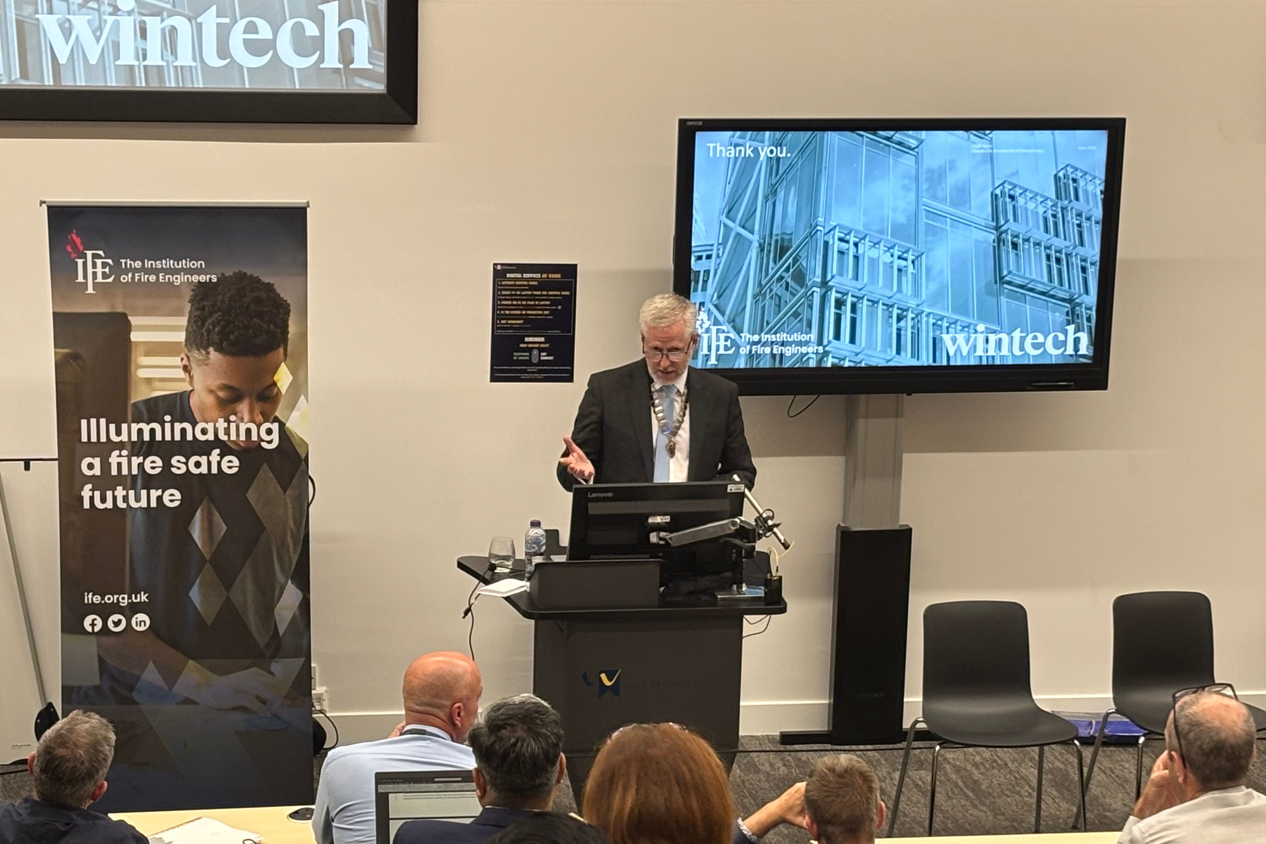 James Lane takes the lead at IFE Conference