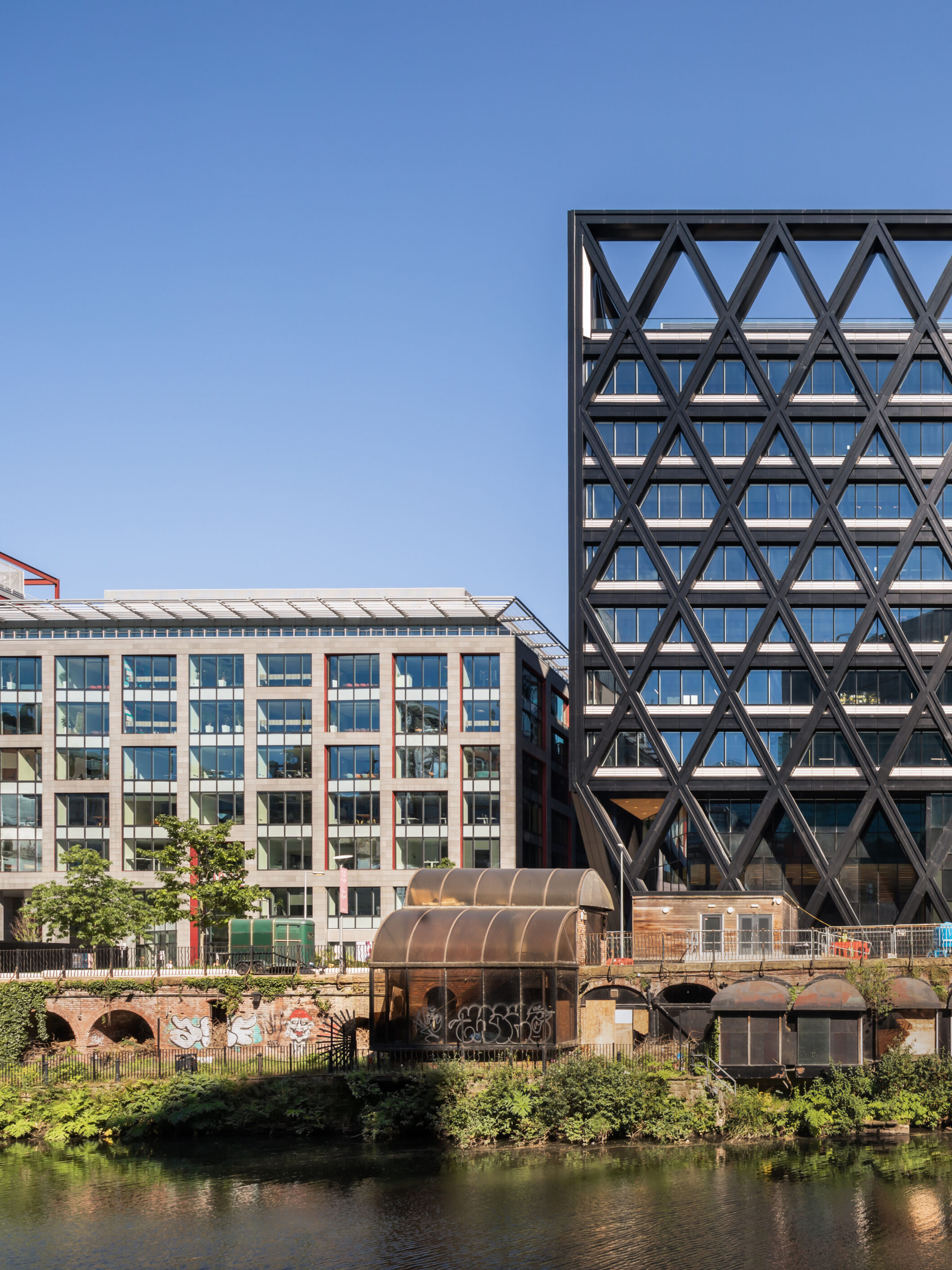 Façade engineering design for glazed building envelope and exterior system