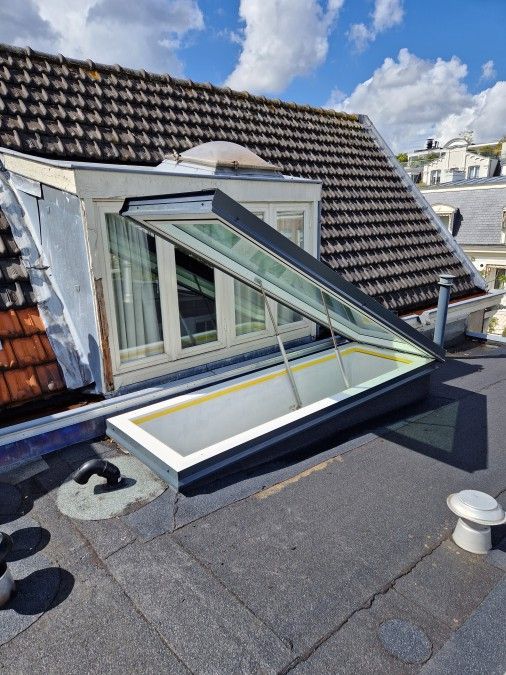 Lichtstraat met daktoetreding elektrisch