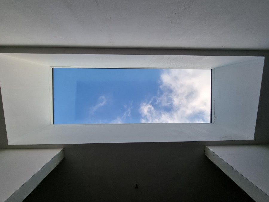 Vlakke lichtstraat - Frameless look