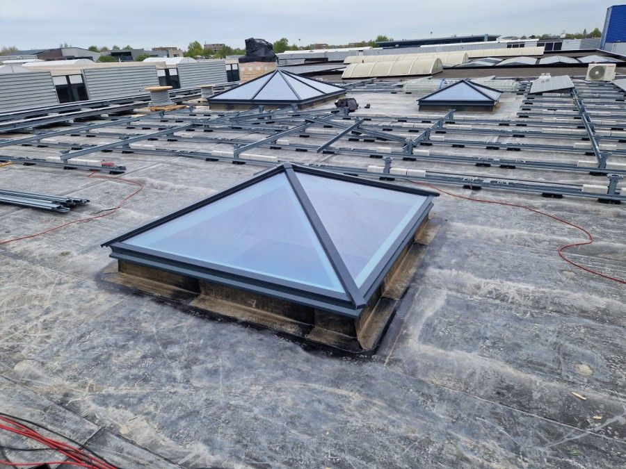 Piramide lichtstraat - maatwerk