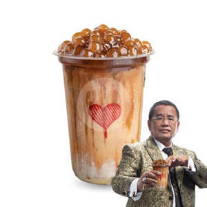 Kenangan Milk Tea with Sultan Boba
