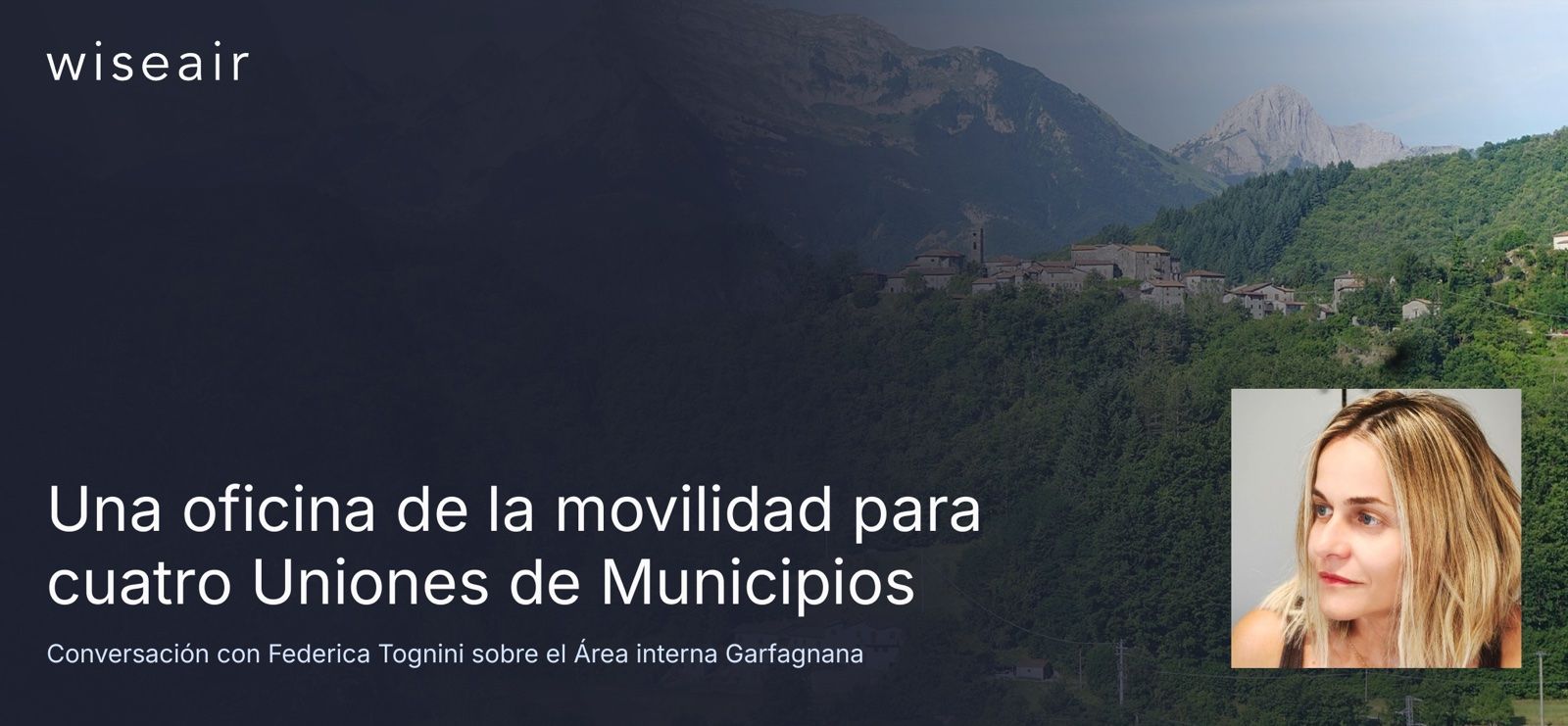 Una oficina de la movilidad para cuatro Uniones de Municipios: una conversación con Federica Tognini