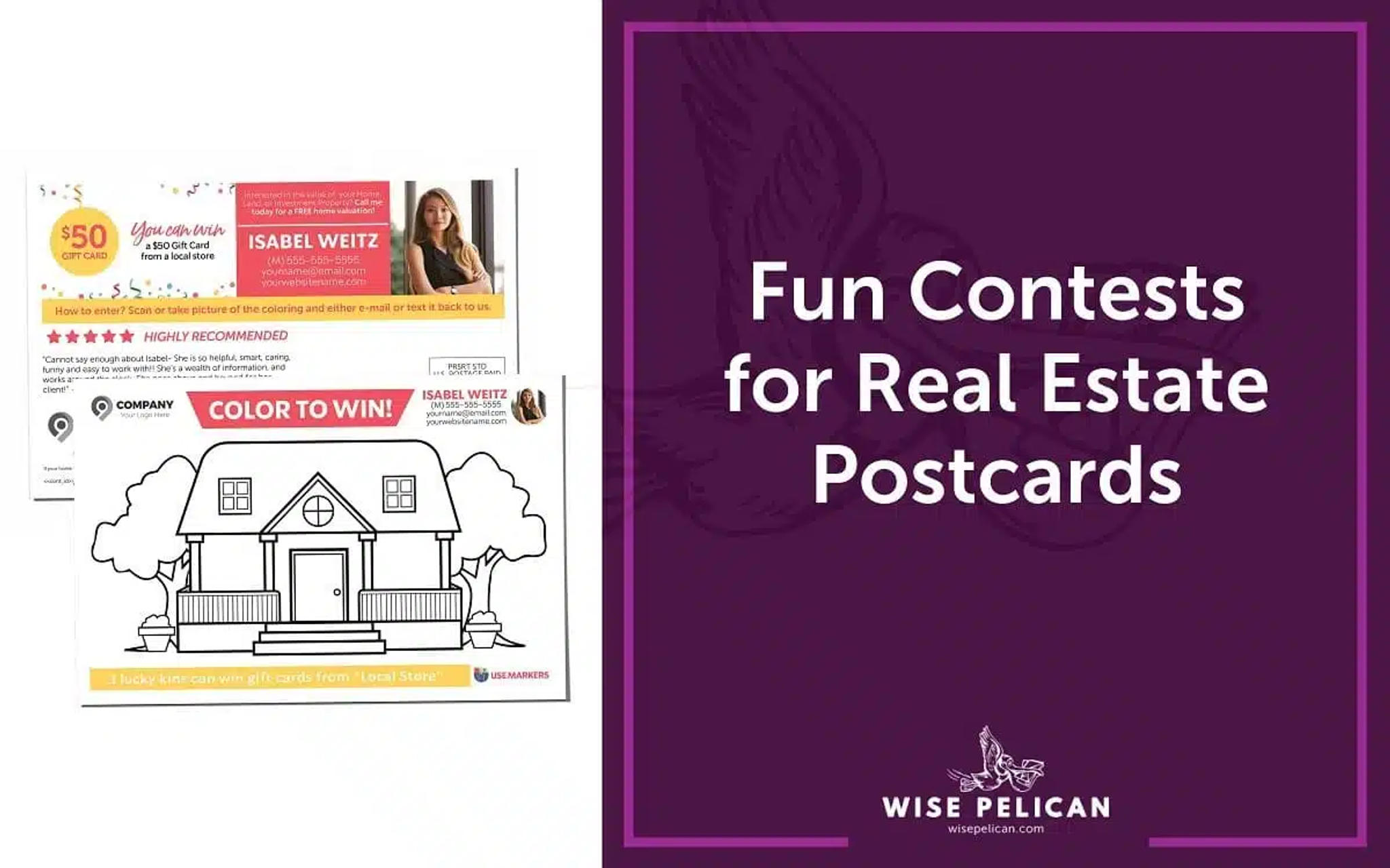Engage Clients | Real Estate Postcard Ideas With Contests